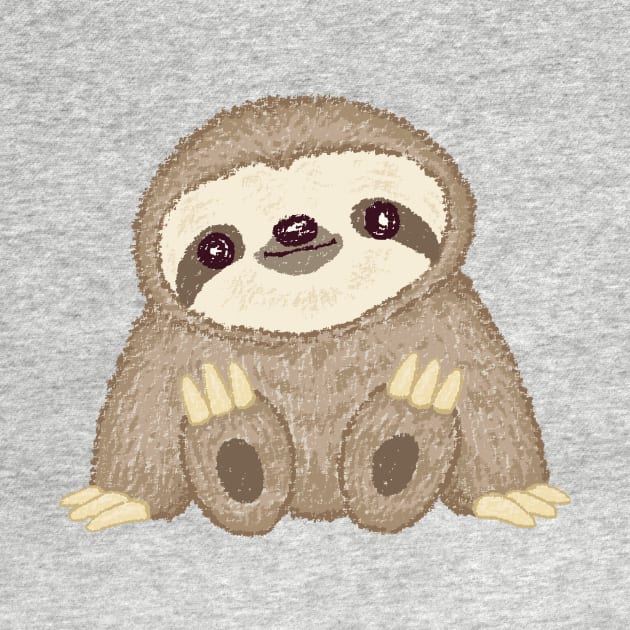 Sloth illustration by sanogawa